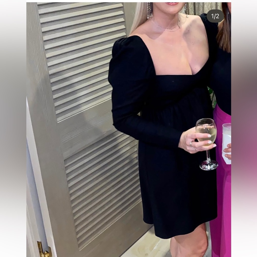 Reformation Classic Black Dress